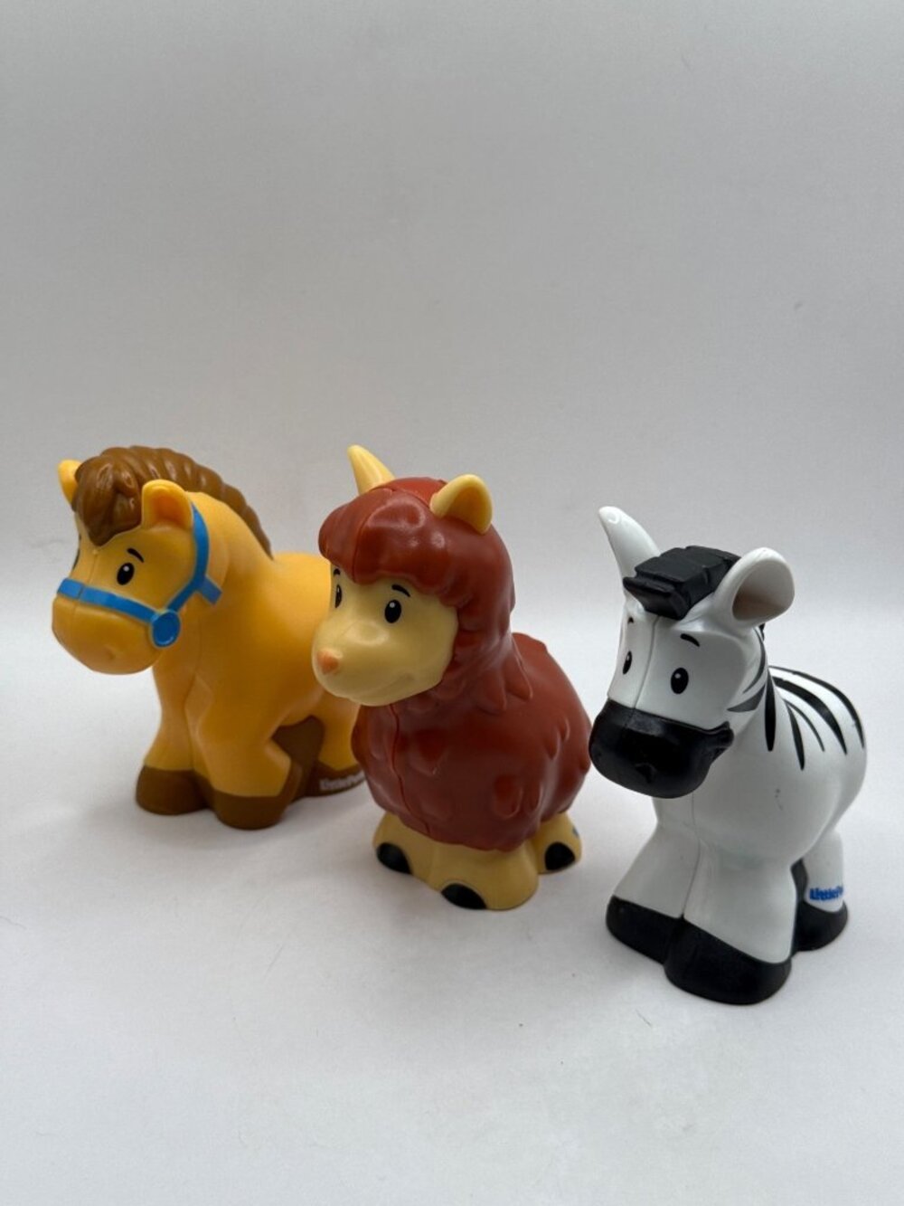 Fisher Price Little People Animal Lot Horse Llama Zebra Farm Toy Replacements